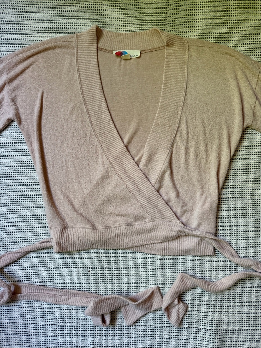 FP Beach Wrap Knit Top